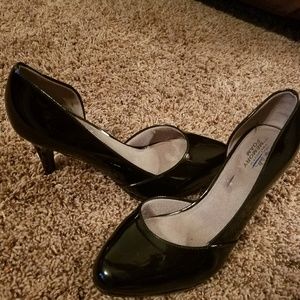 4" Black Heels (Memory Foam)